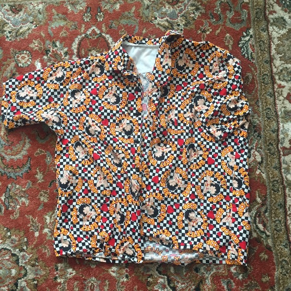 Betty bop button up - Picture 1 of 3